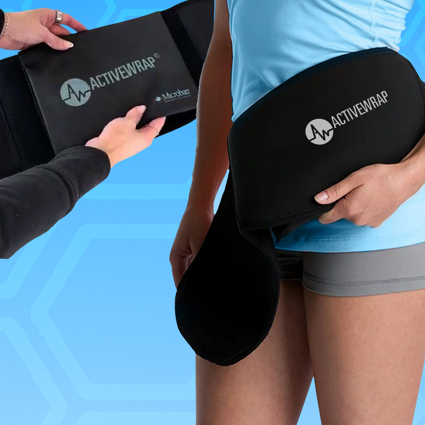 ActiveWrap Back Heating Pad, ActiveWrap Back Ice Wrap, Back Support, Herniated Discs, Lumbar Strain, Low Back Pain, Back Pain Relief, The Best Back Heat Ice Wrap