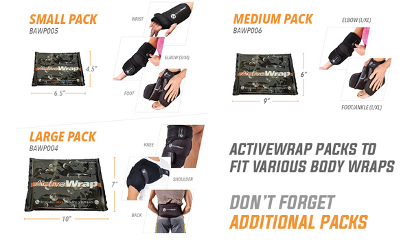 ActiveWrap® Heat | Ice Pack Reusable XL Size