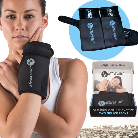 Carpal Tunnel Wrist Brace Support with 2 Straps and Metal Splint Stabilizer  - Helps Relieve Tendinitis Arthritis Carpal Tunnel Pain - Reduces Recovery