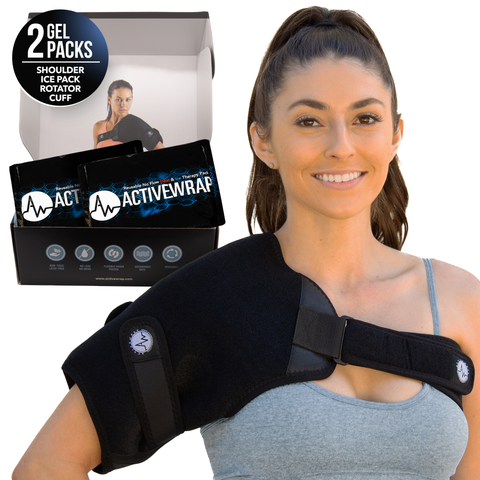 ActiveWrap® SHOULDER Ice & Heat Wrap|Rotator Cuff & Shoulder Pain Relief