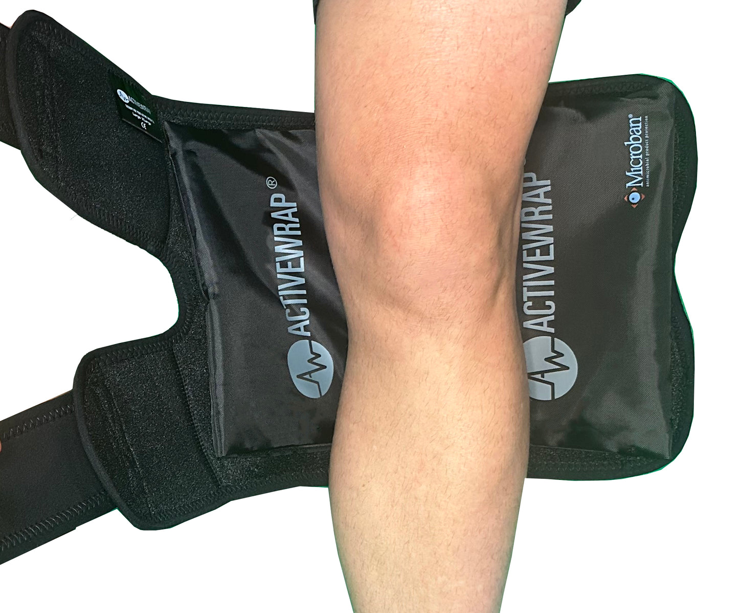 Long Duration Knee Ice Wrap - Best Knee Ice Pack For Surgery by ActiveWrap®