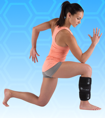 Ice wrap for shin splints, gastrocnemius or calf injuries, anterior tibialis pain, soccer injury, lower leg pain  