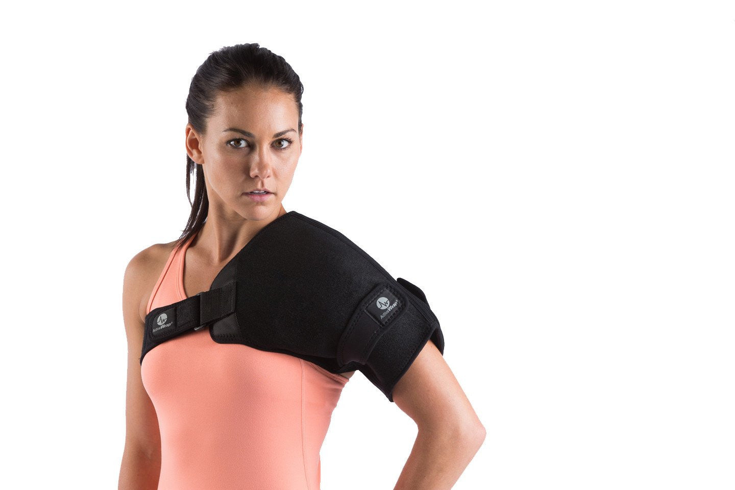 Women's Lower Back & Shoulder Therapy Wrap with Hot & Cold Gel Pack