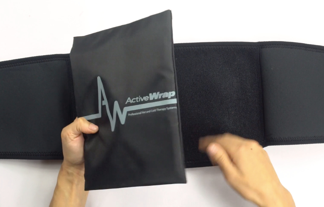 ActiveWrap® BACK Heat | Ice Wrap & Pack for Lumbar Pain (Sciatica Pain Relief)