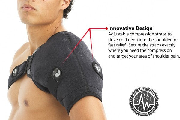 AgeRelief Compression Shoulder Brace Shoulder & Rotator Cuff Pain Relief