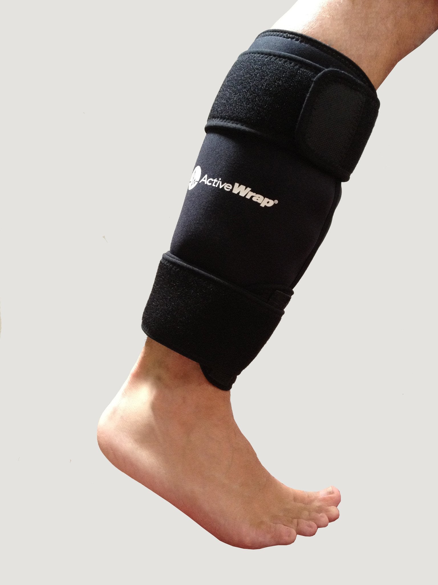 Ice wrap for shin, gastrocnemius or calf injuries